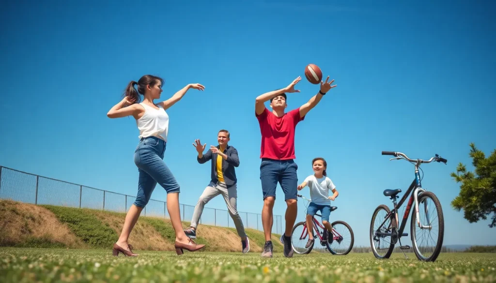 physical skills examples